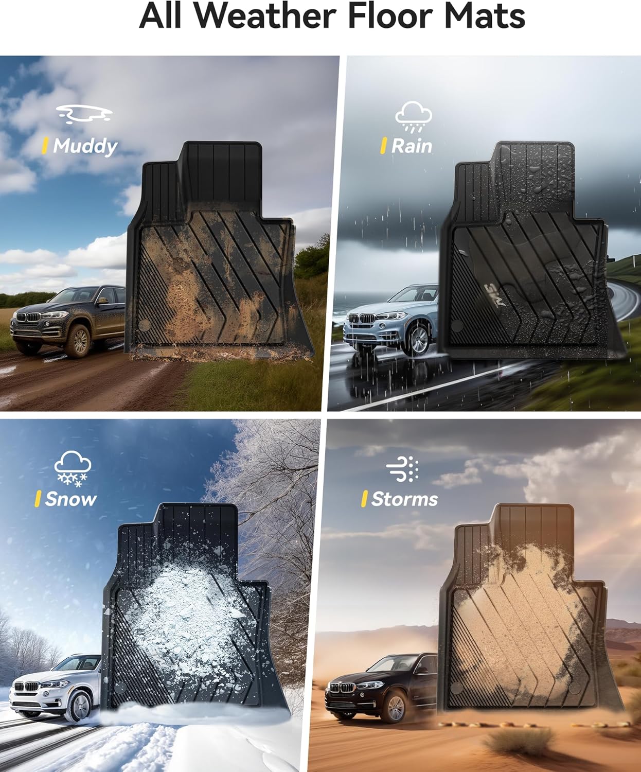 بي إم دبليو 5 موديل 2018-2023 -دعاسات ادريـان برو